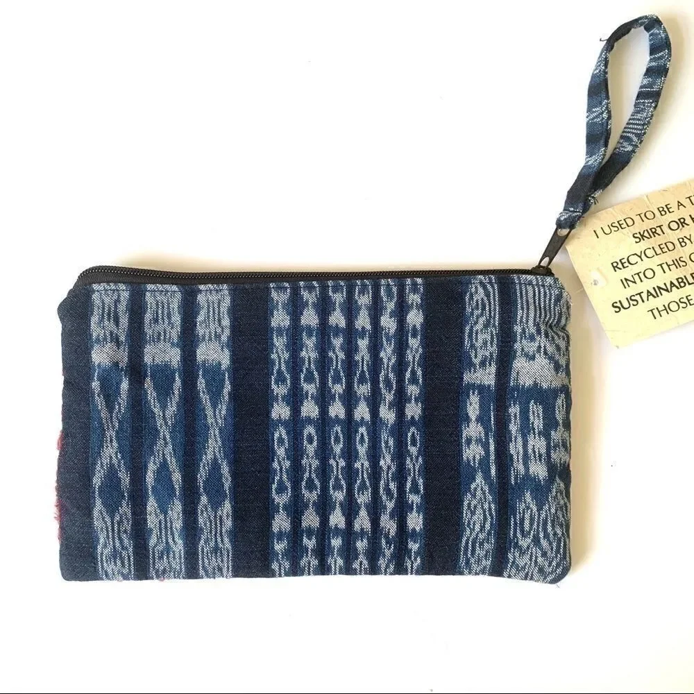 🎃NWT DESIGNER RECYCLED GUATEMALA MINI BAG CLUTCH